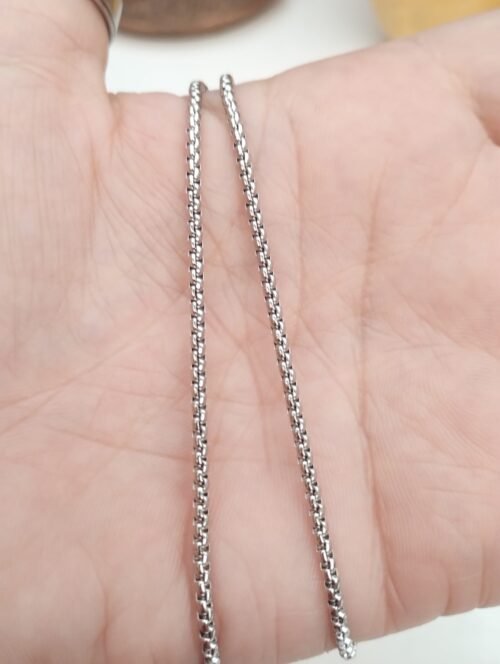 Cadena Acero Quirúrgico Fina