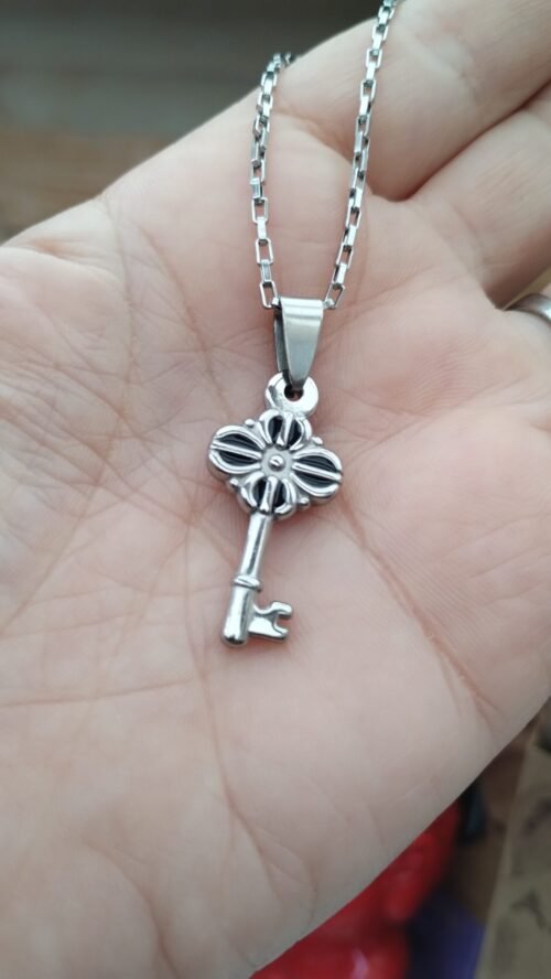 Amuleto Llave Flor Abre Caminos