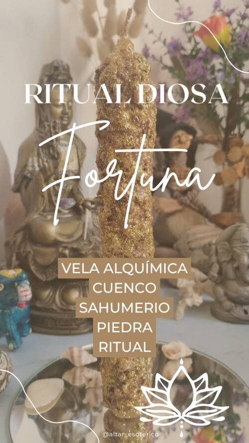 Vela Alquímica ABUNDANCIA Y PROSPERIDAD