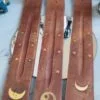 Porta sahumerio madera Porta sahumerio de madera
