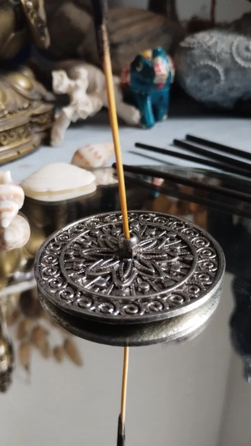 Porta Sahumerio Flor de Loto