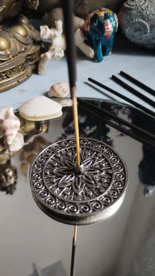 Porta Sahumerio Flor de Loto