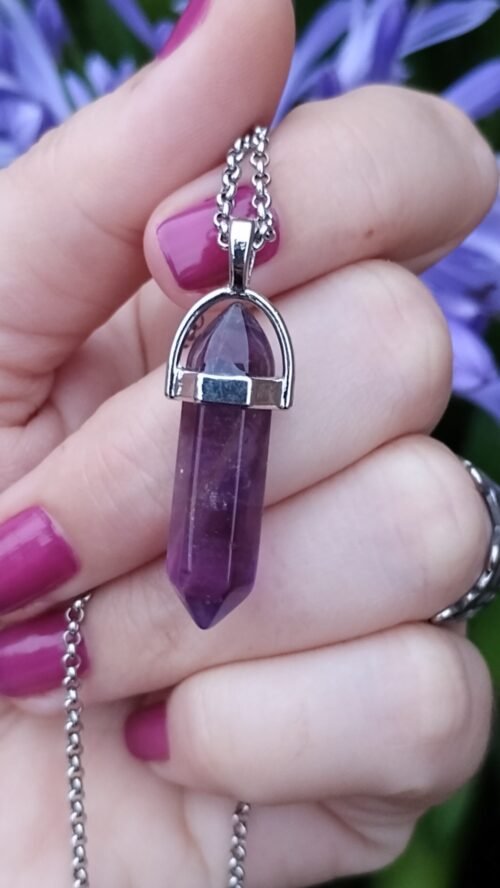 Dije Amatista Biterminado