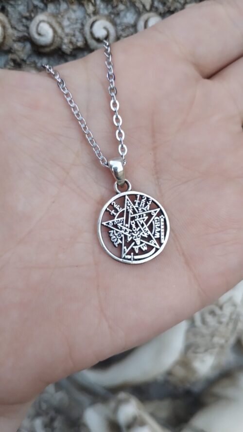 Tetragrammaton Calado en Plata 950 con Ritual