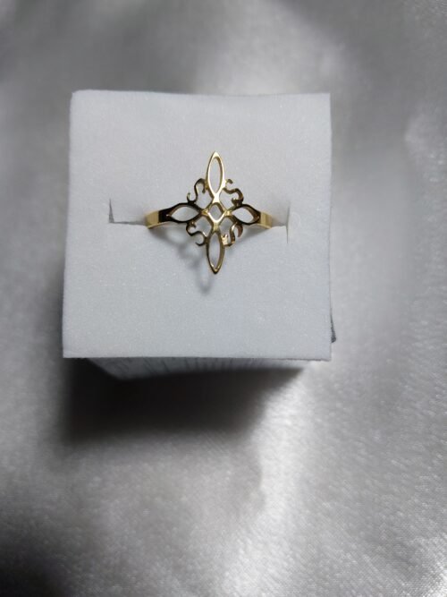 Anillo Nudo Brujas Dorado