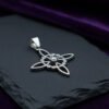 Collar Nudo de Bruja con Strass